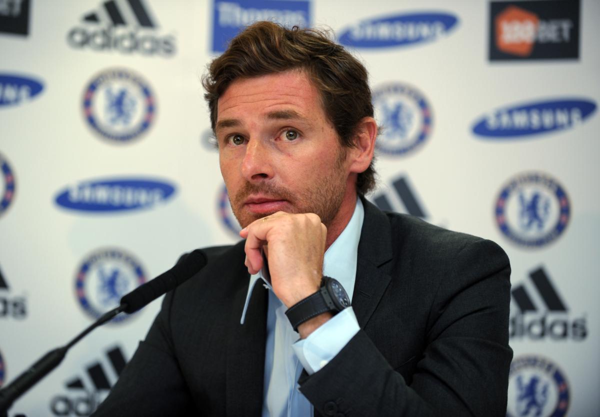 Andre Villas-Boas speaks to the media at Chelseaâ€™s ground today